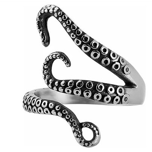 Octopus tentacle ring - tentacle,