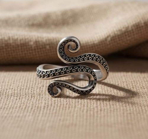 925 sterling silver octopus - sterling,