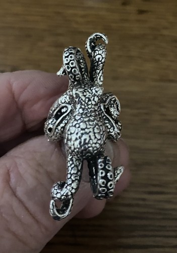Octopus ring sterling - octopus,